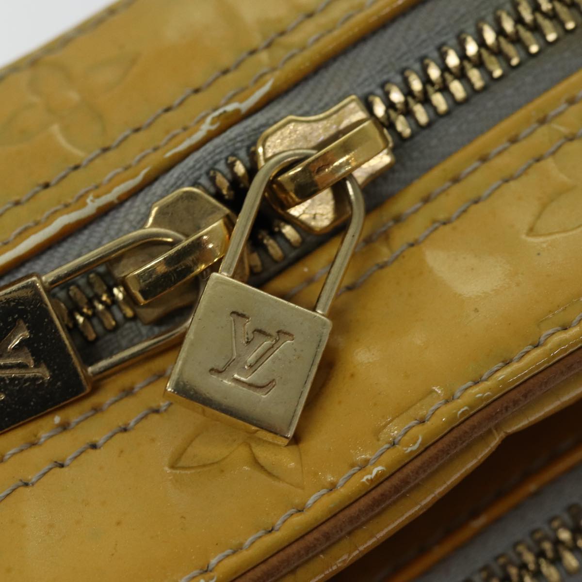 LOUIS VUITTON Monogram Vernis Marley Backpack Gris M91038 LV ep3914
