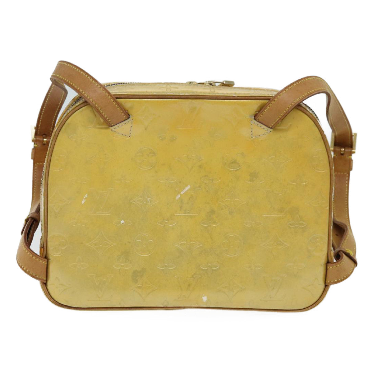 LOUIS VUITTON Monogram Vernis Marley Backpack Gris M91038 LV ep3914