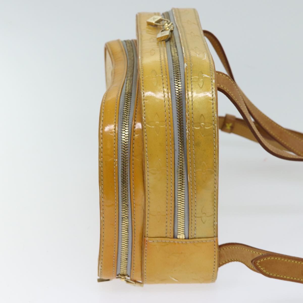 LOUIS VUITTON Monogram Vernis Marley Backpack Gris M91038 LV ep3914