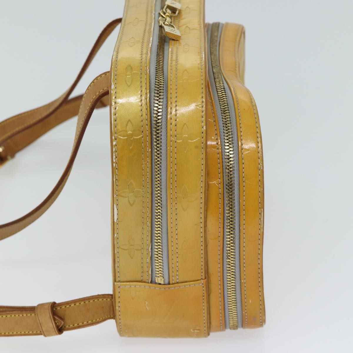 LOUIS VUITTON Monogram Vernis Marley Backpack Gris M91038 LV ep3914