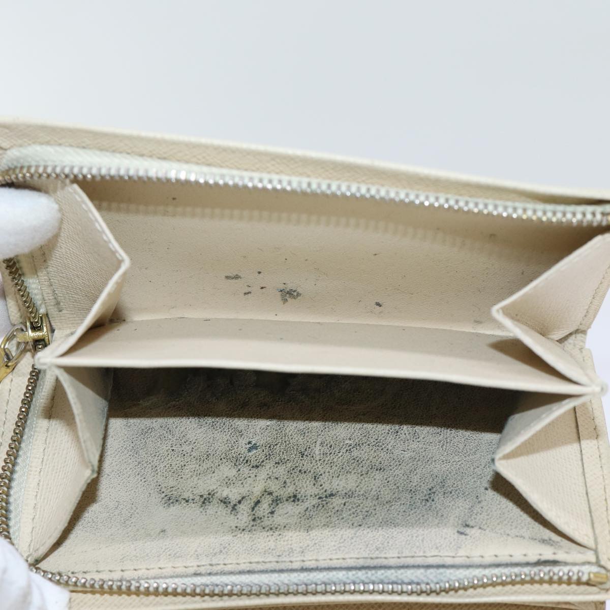 LOUIS VUITTON Damier Azur Portefeuille Tresol Wallet N61744 LV ep3925