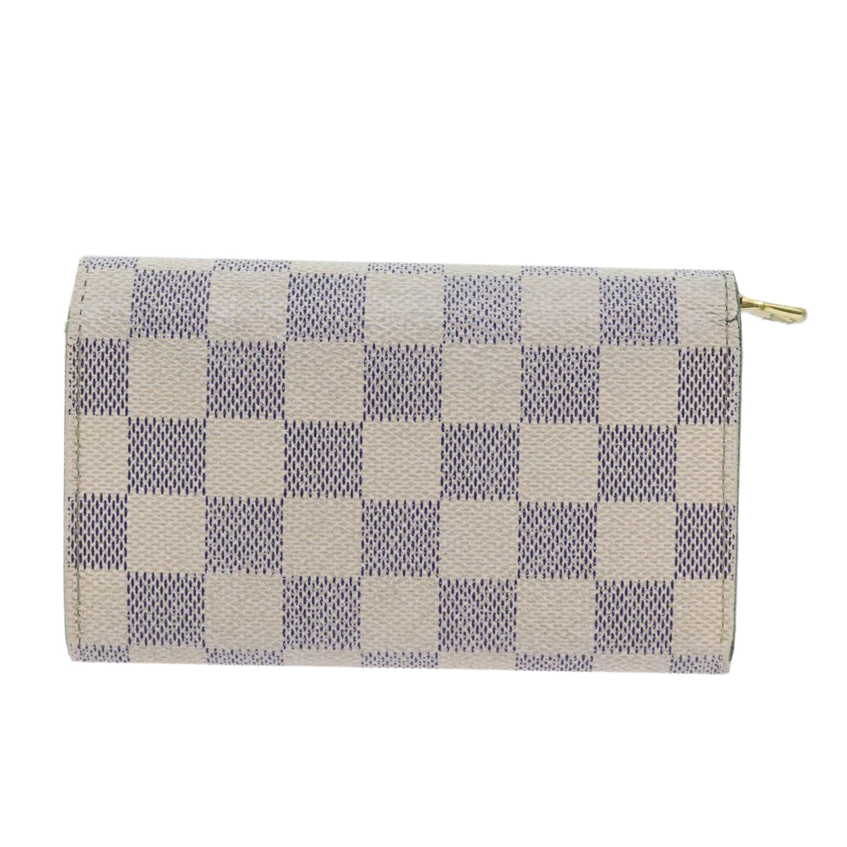 LOUIS VUITTON Damier Azur Portefeuille Tresol Wallet N61744 LV ep3925