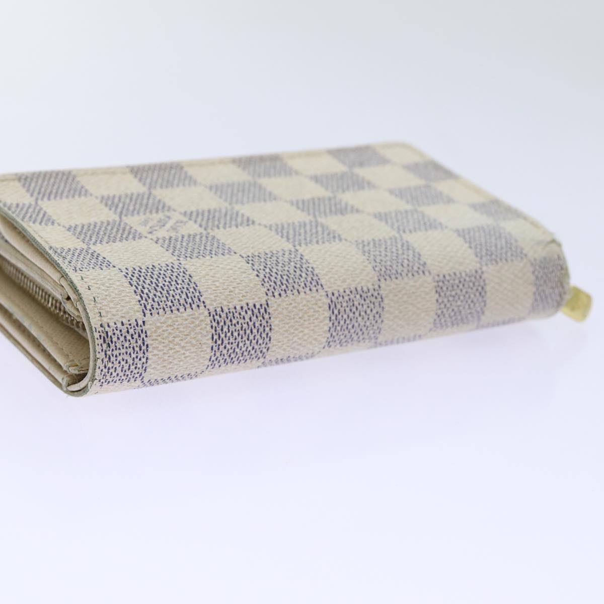 LOUIS VUITTON Damier Azur Portefeuille Tresol Wallet N61744 LV ep3925
