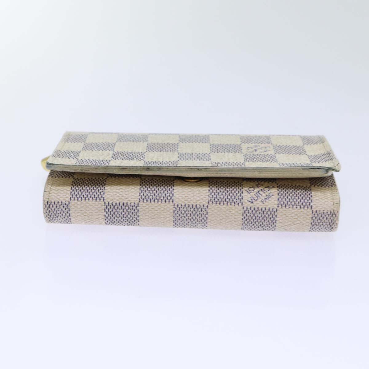 LOUIS VUITTON Damier Azur Portefeuille Tresol Wallet N61744 LV ep3925