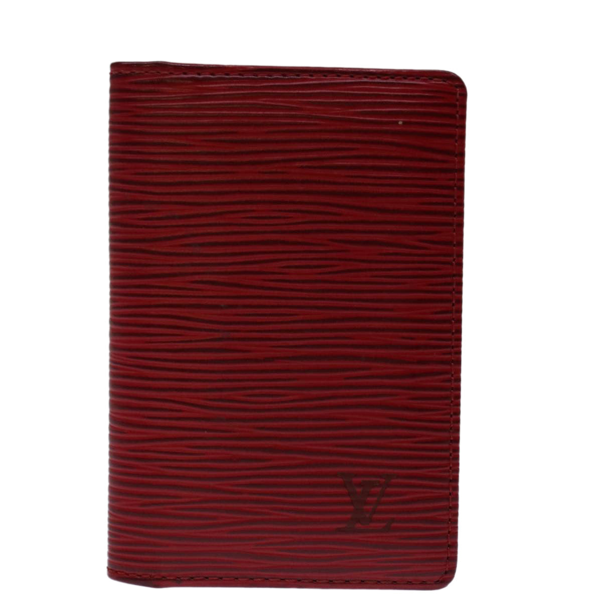 LOUIS VUITTON Epi Organizer De Poch Card Case Red M6358E LV ep3928
