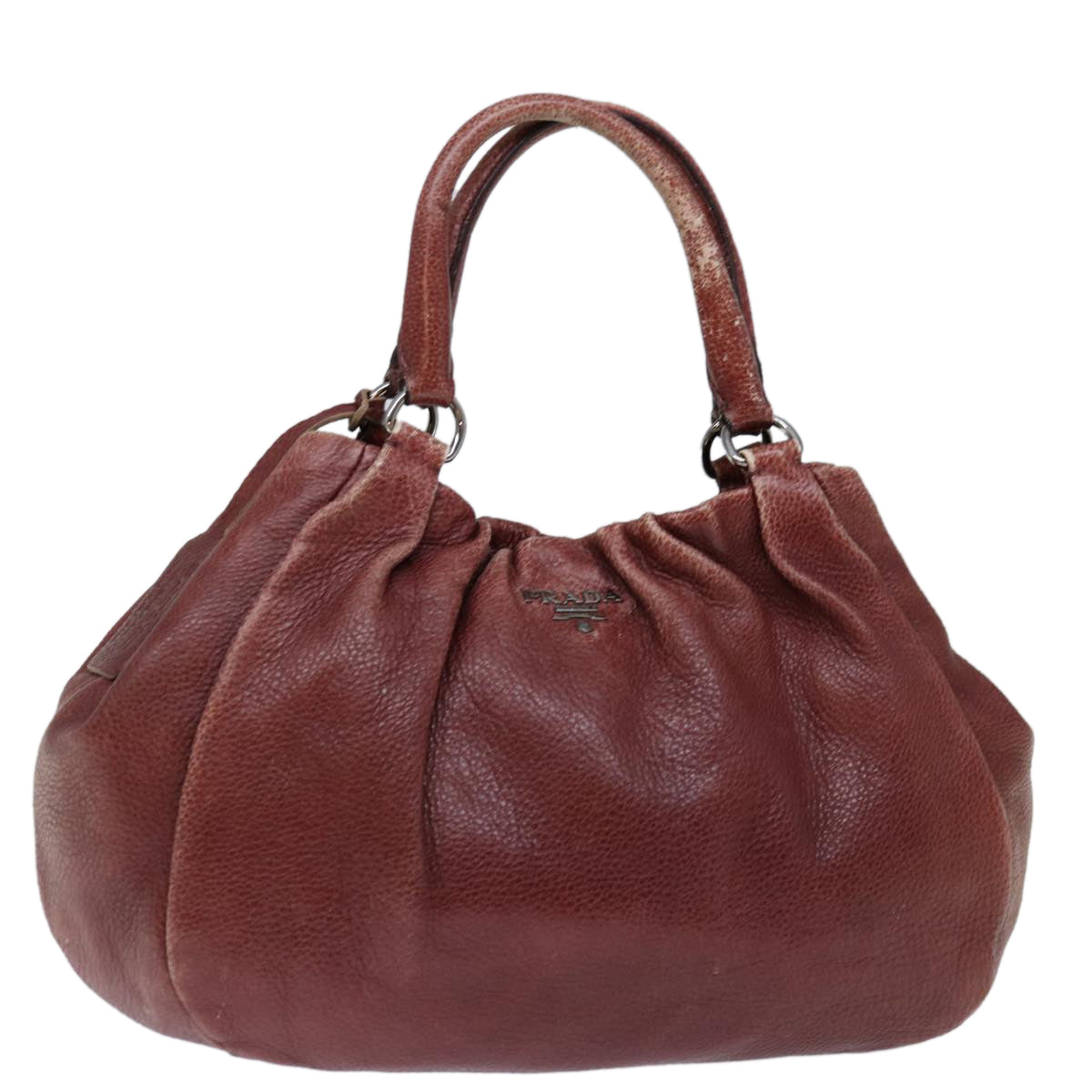 Luxury PradaTote Bag Leather Red ep3972