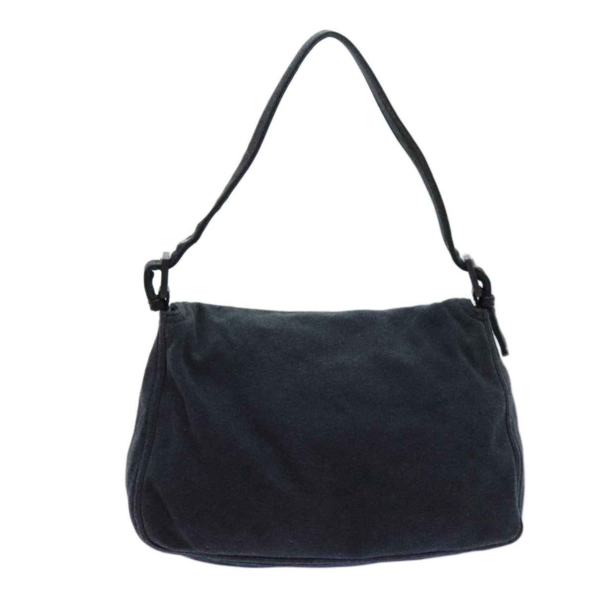 Luxury Fendi Mamma Baguette Shoulder Bag Cotton Grayep4032