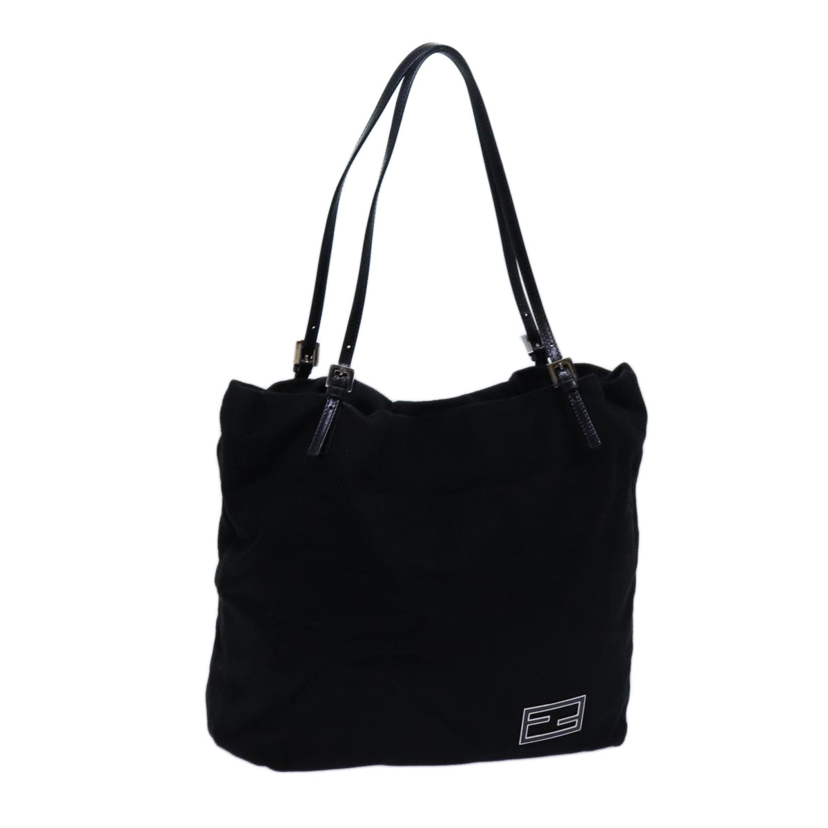 Luxury Fendi Tote Bag Wool Blackep4048