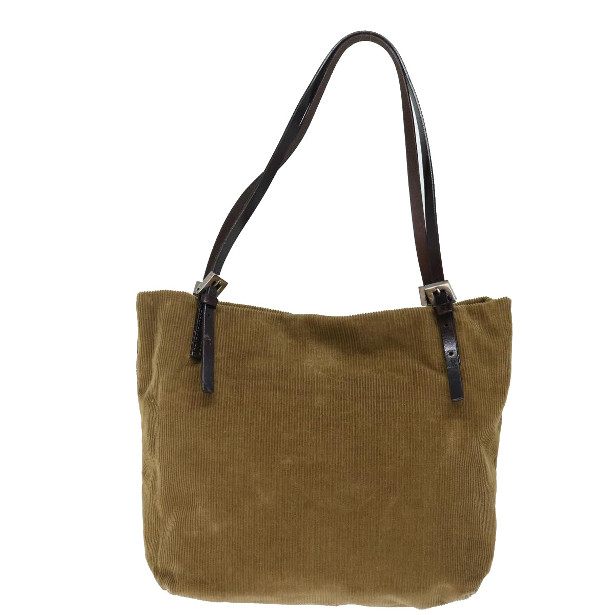 Luxury Fendi Tote Bag Corduroy Beigeep4054