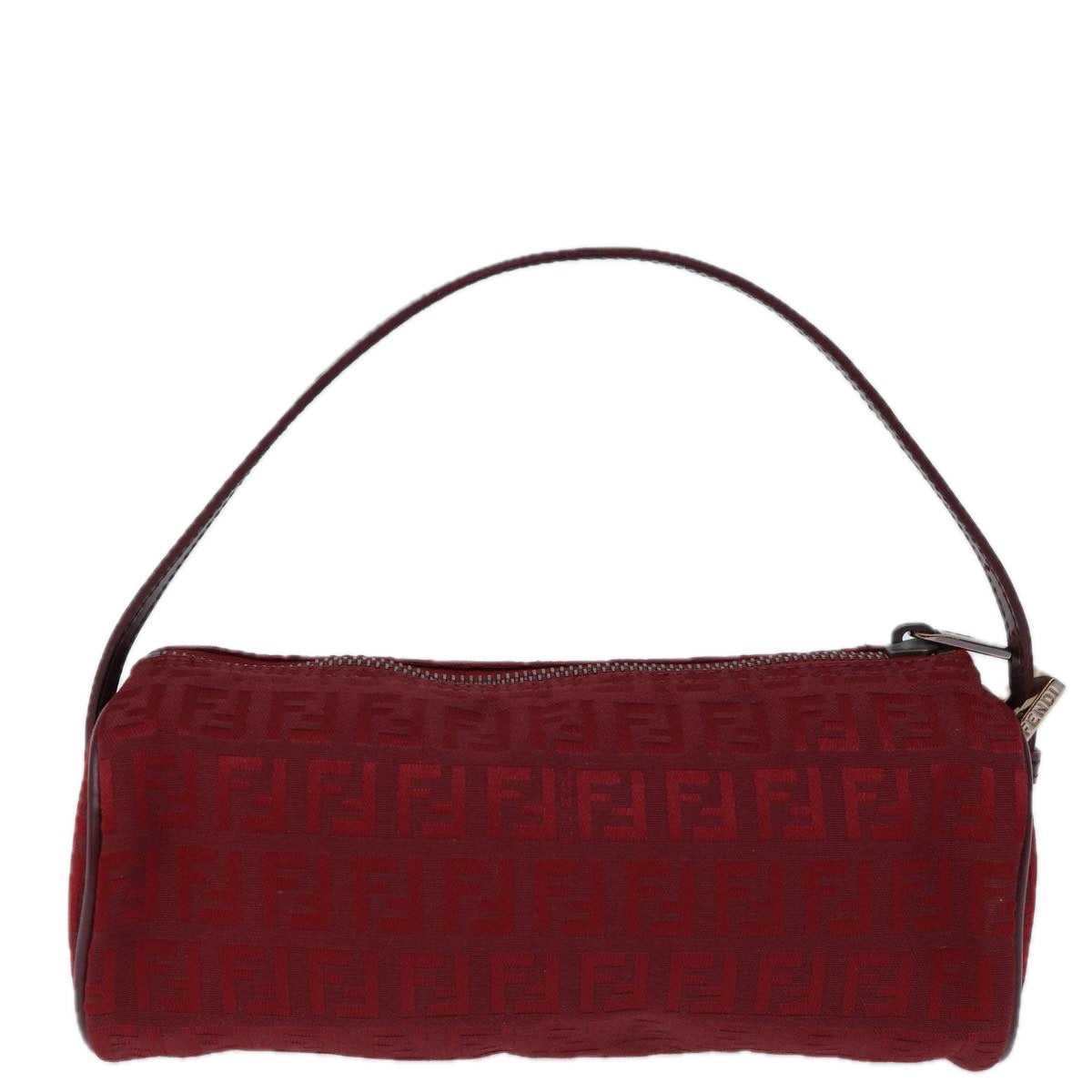Luxury Fendi Zucchino Canvas Hand Bag Redep4059