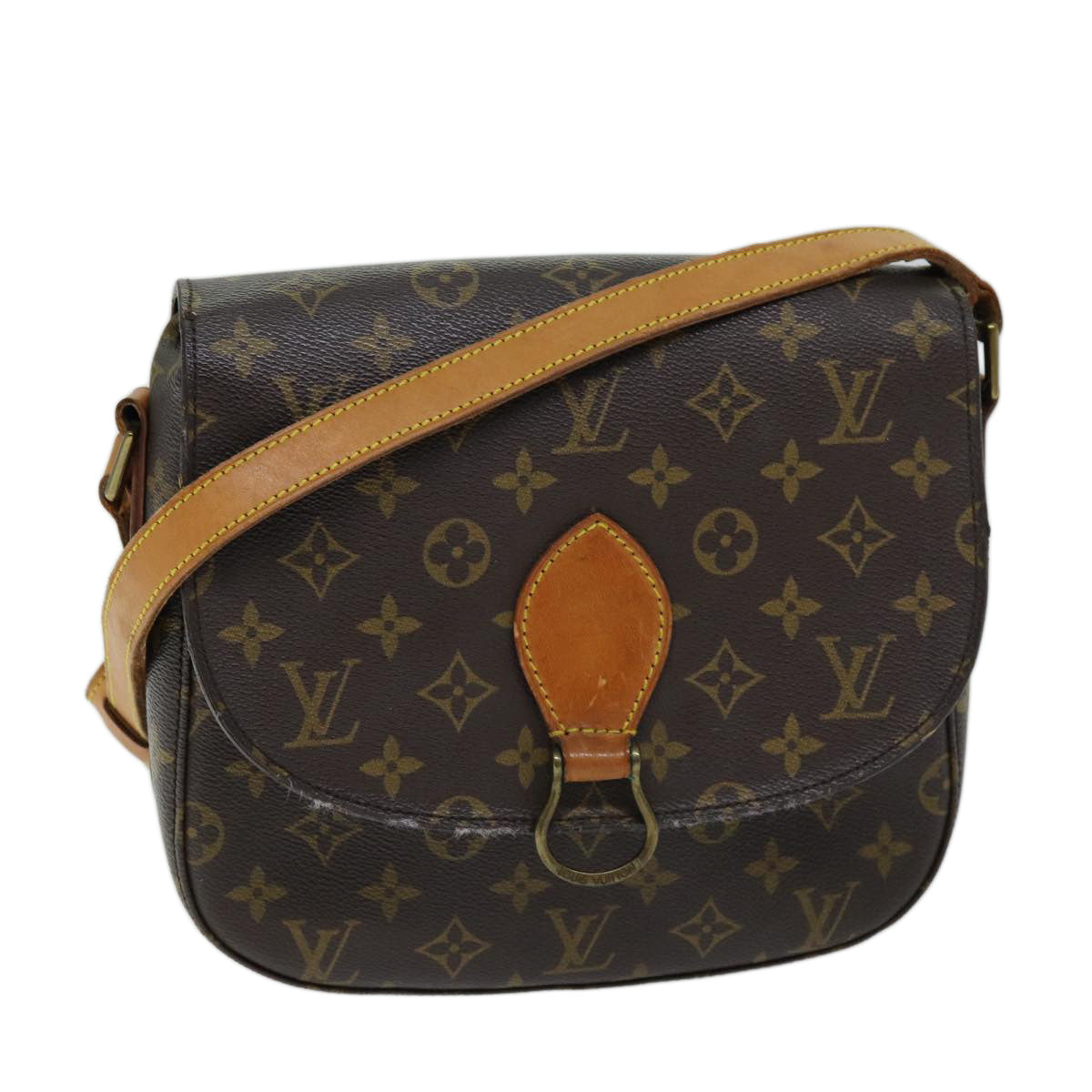 LOUIS VUITTON Monogram Saint Cloud GM Shoulder Bag M51242 LV ep4075
