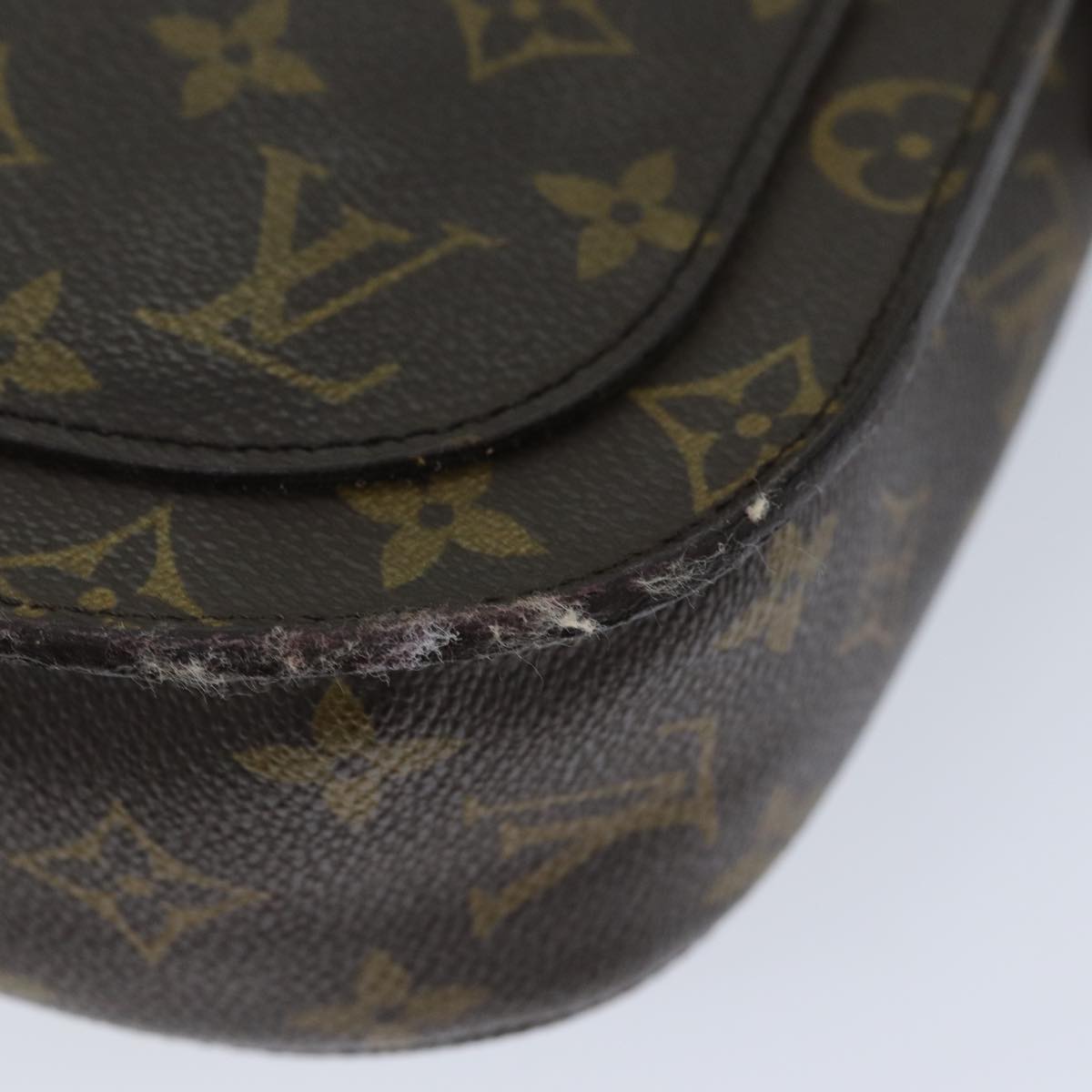 LOUIS VUITTON Monogram Saint Cloud GM Shoulder Bag M51242 LV ep4075