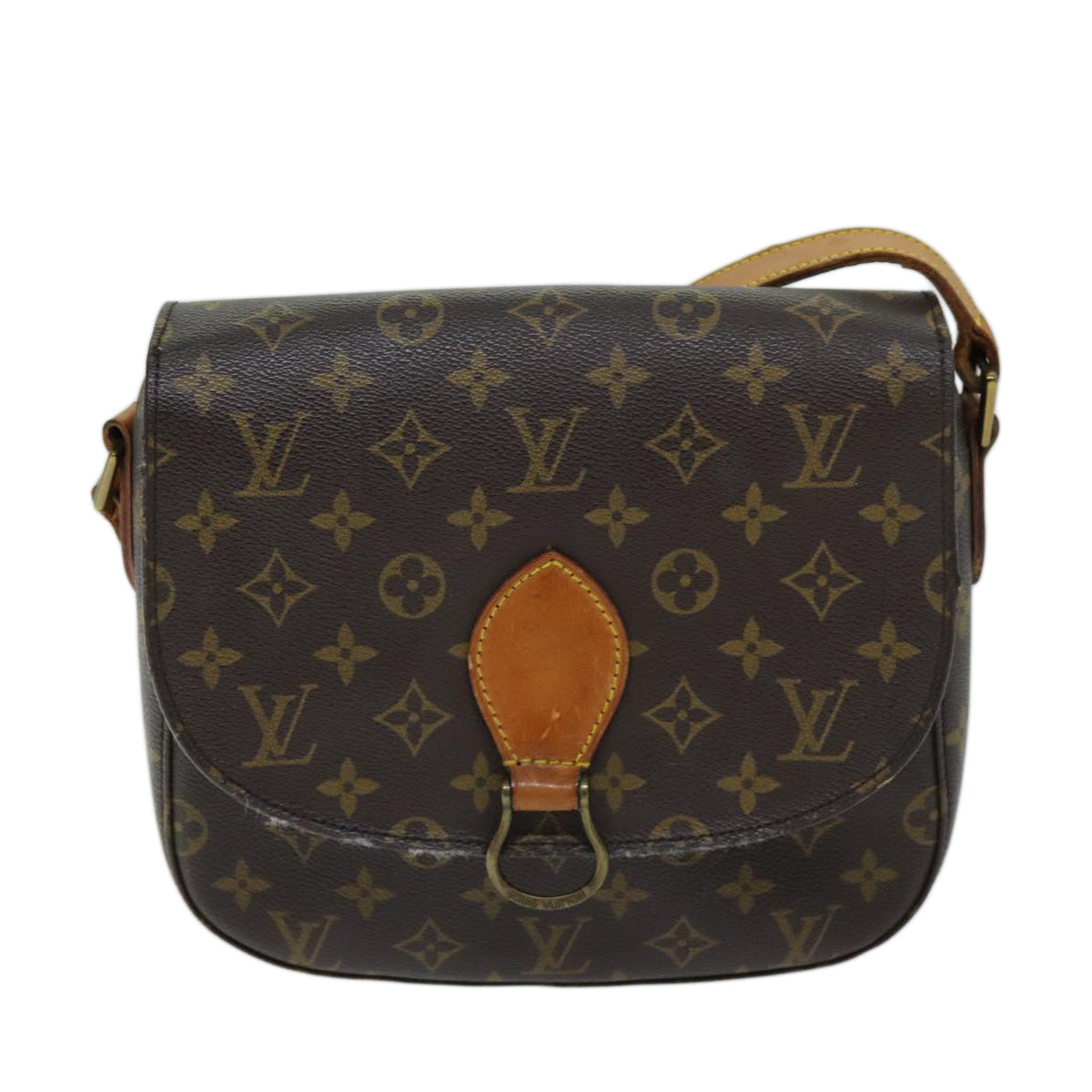 LOUIS VUITTON Monogram Saint Cloud GM Shoulder Bag M51242 LV ep4075