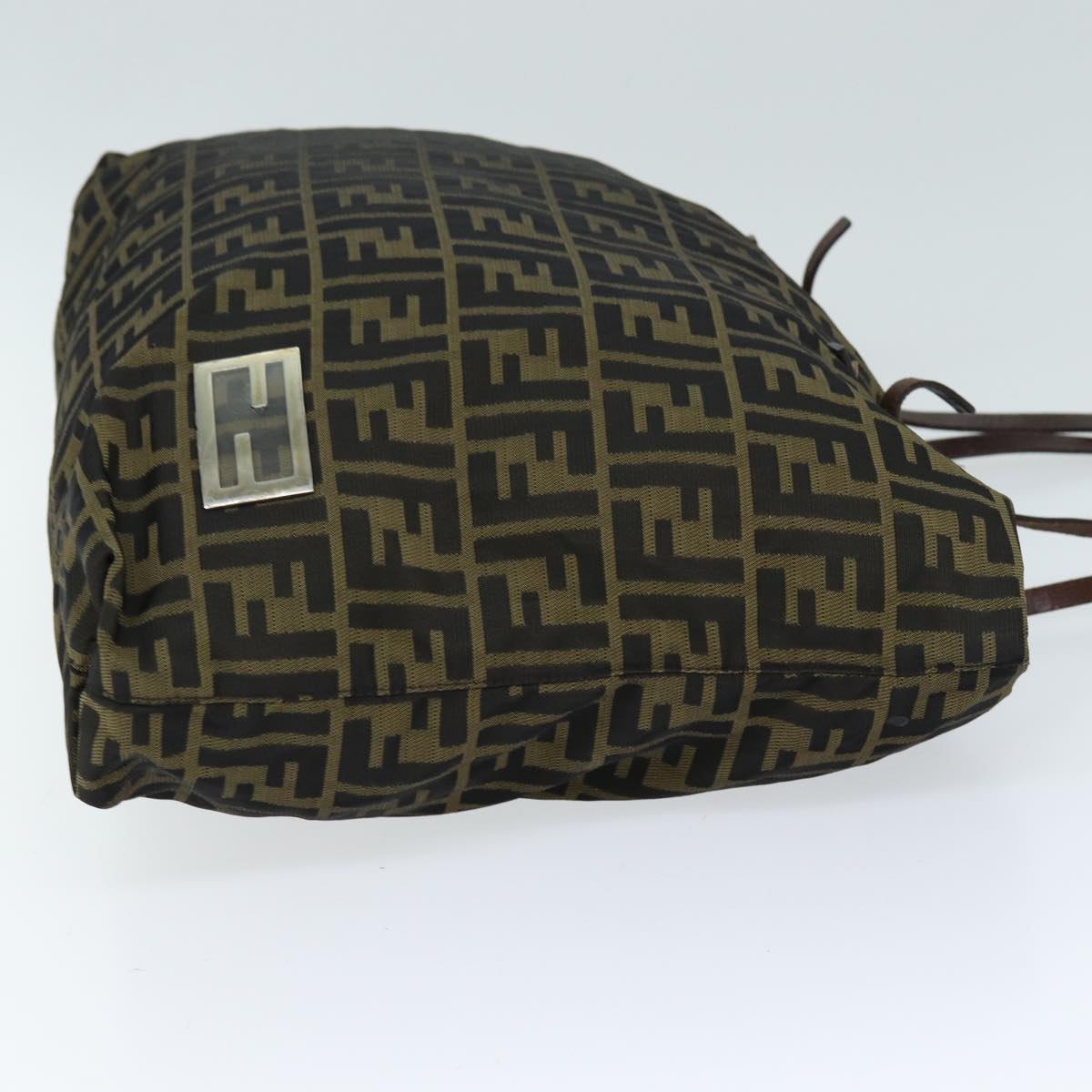 Luxury Fendi Zucca Canvas Tote Bag Brown Blackep4139