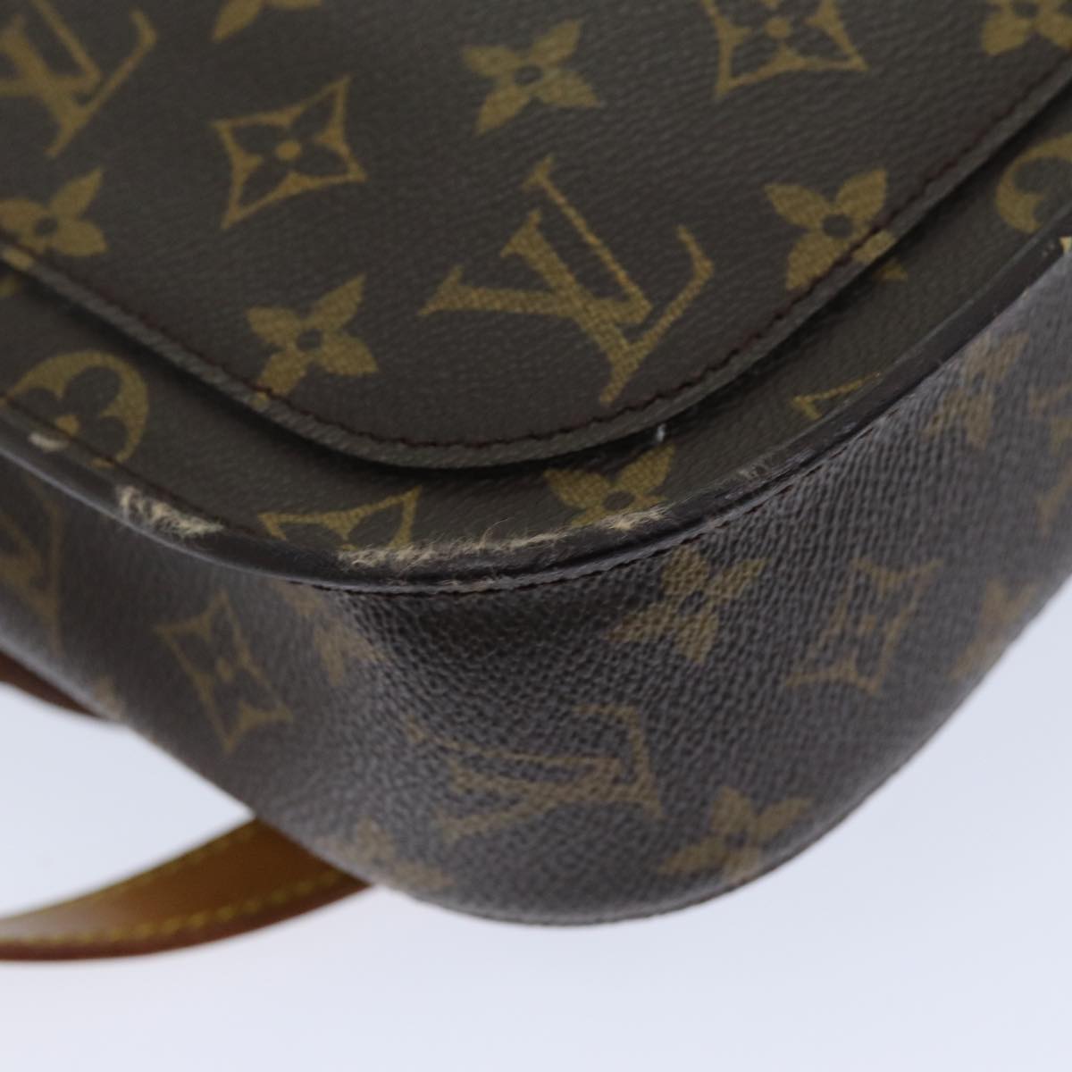 LOUIS VUITTON Monogram Saint Cloud GM Shoulder Bag M51242 ep4197