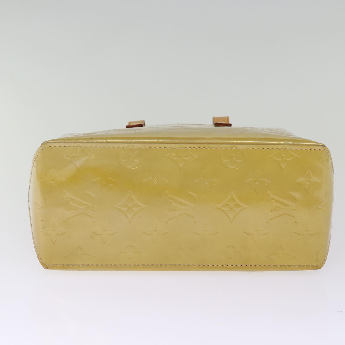 LOUIS VUITTON Monogram Vernis Reade PM Hand Bag Beige M91334 LV ep4215