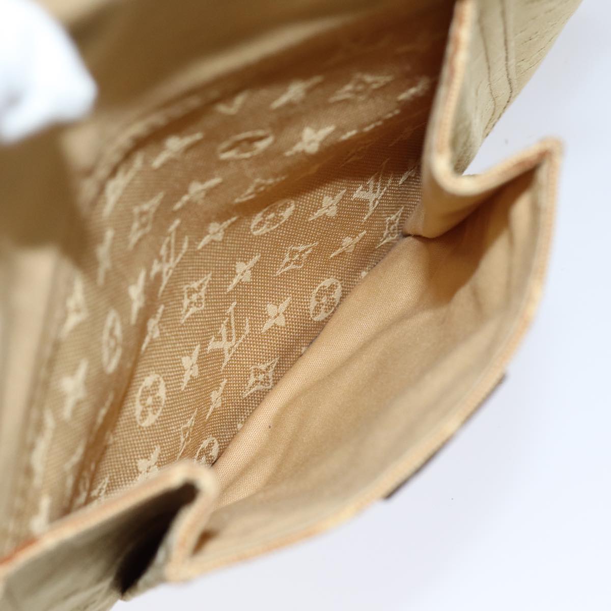 LOUIS VUITTON Monogram Mini Buzas Marie Kate Bag Beige M92323 LV ep4235