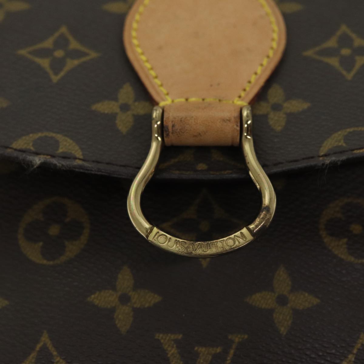 LOUIS VUITTON Monogram Saint Cloud GM Shoulder Bag M51242 ep4237