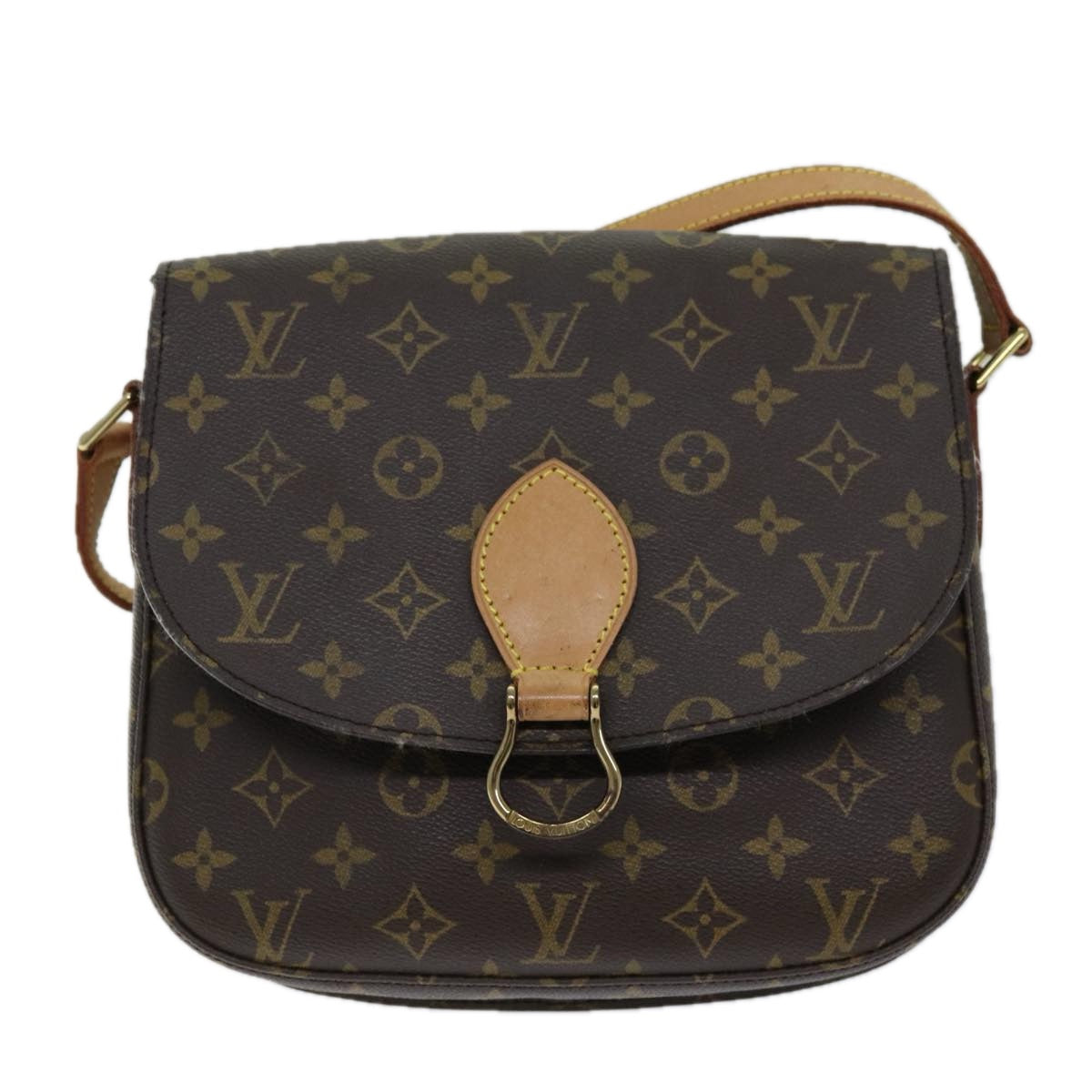 LOUIS VUITTON Monogram Saint Cloud GM Shoulder Bag M51242 ep4237