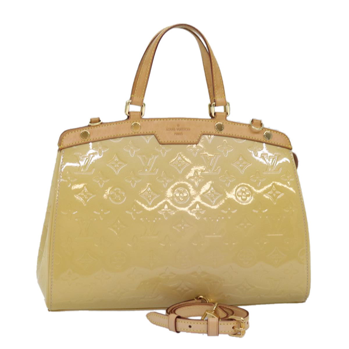 LOUIS VUITTON Monogram Vernis Blair MM Hand Bag 2way Pink M90068 LV ep4252