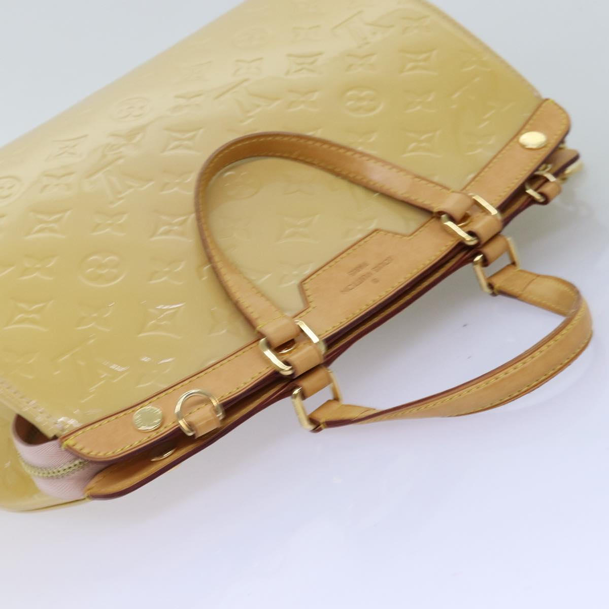 LOUIS VUITTON Monogram Vernis Blair MM Hand Bag 2way Pink M90068 LV ep4252