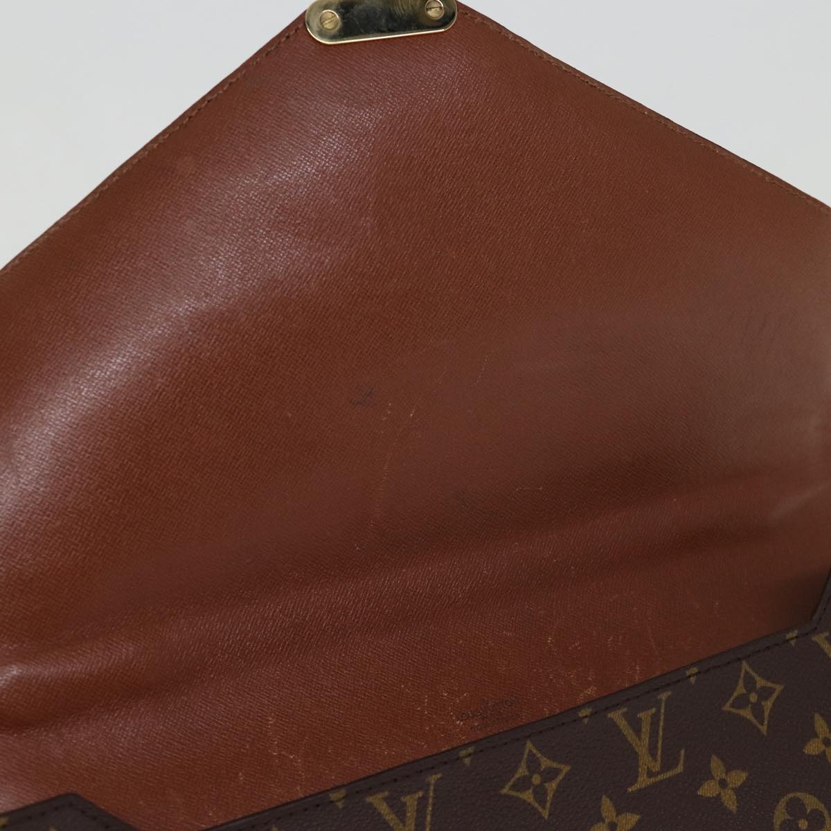 LOUIS VUITTON Monogram Porte Documents Bandouliere Bag M53338 LV ep4274