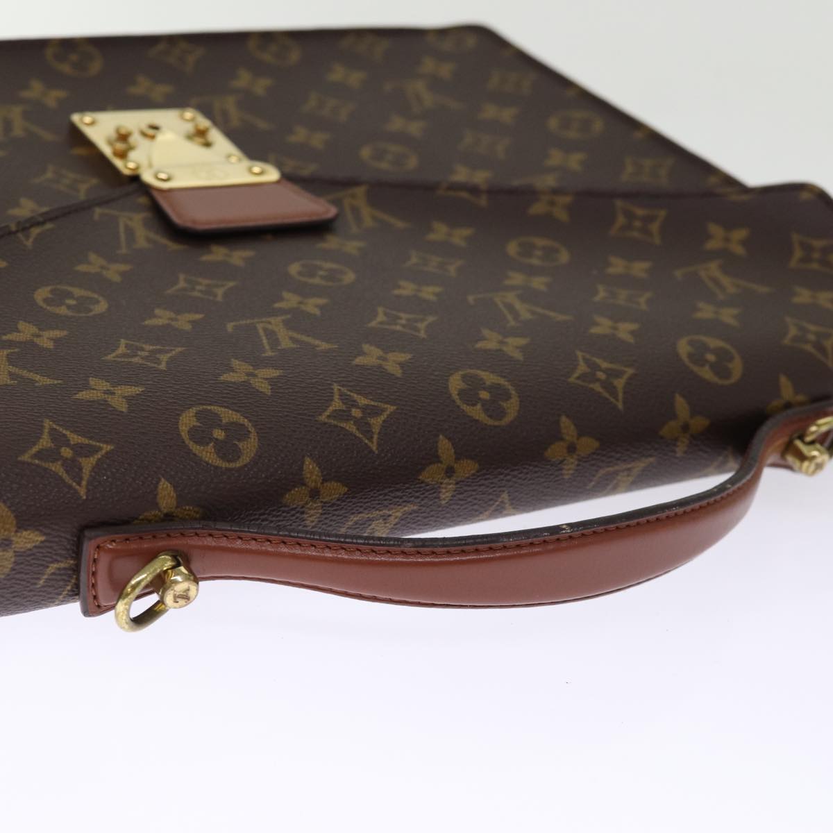 LOUIS VUITTON Monogram Porte Documents Bandouliere Bag M53338 LV ep4274