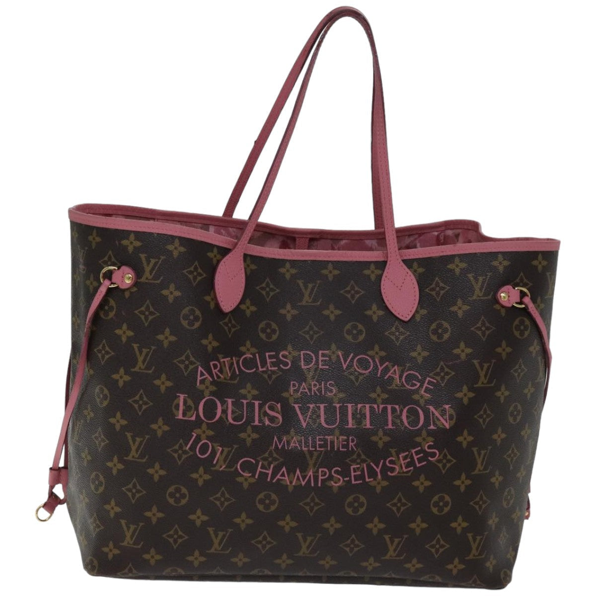 LOUIS VUITTON Monogram Ikat Flower Neverfull GM Tote Bag M40939 LV ep4288