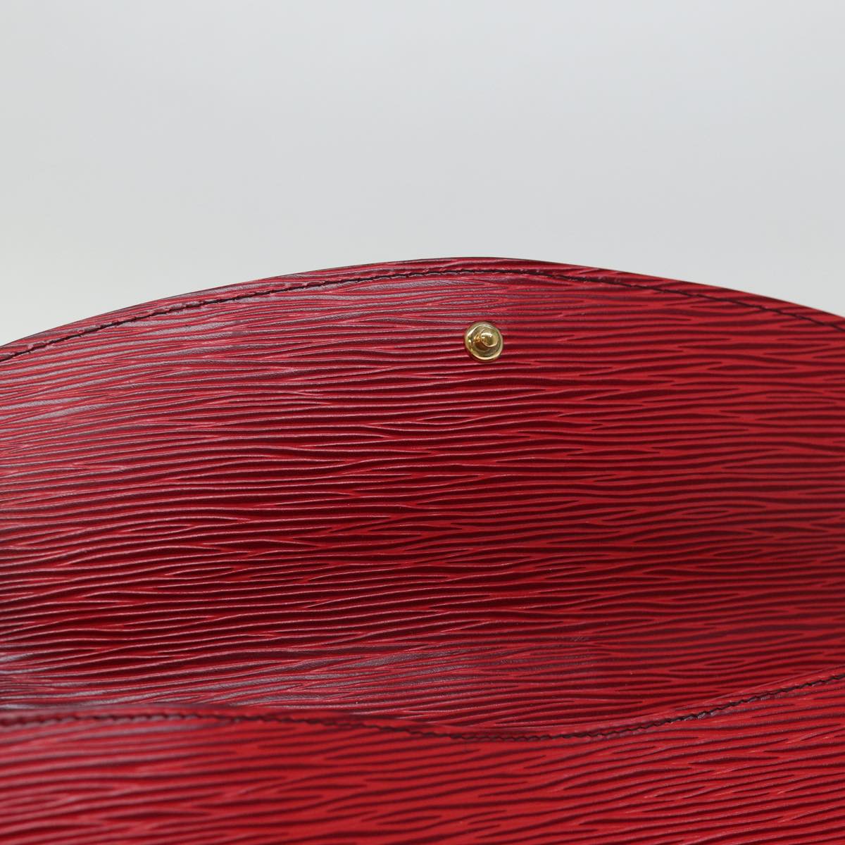 LOUIS VUITTON Epi Montaigne Clutch Bag Red M52657 LV ep4309