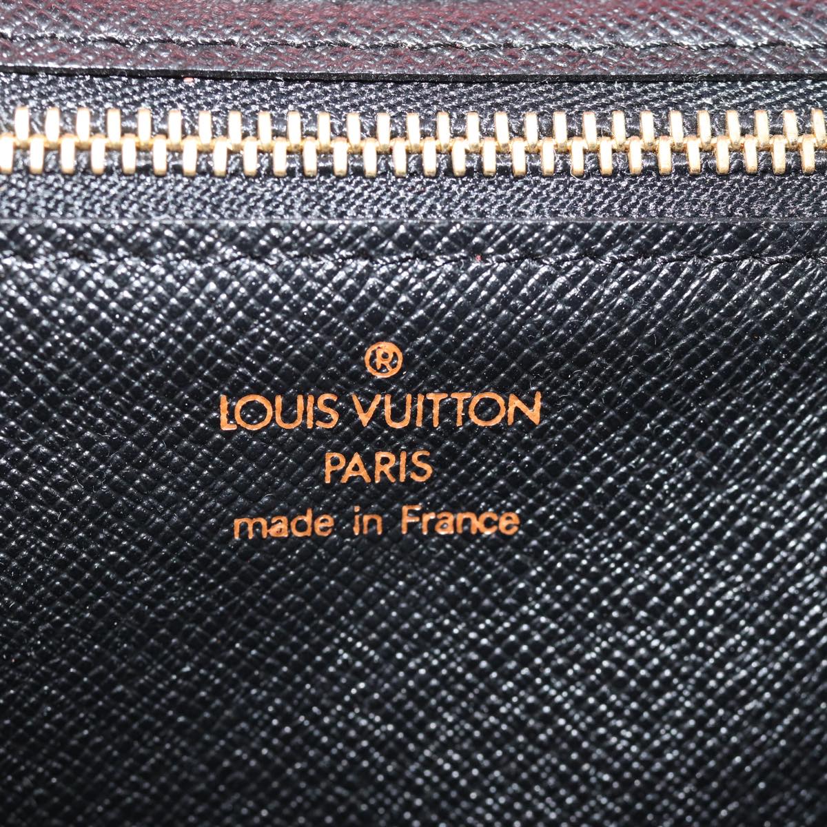 LOUIS VUITTON Epi Montaigne Clutch Bag Red M52657 LV ep4309