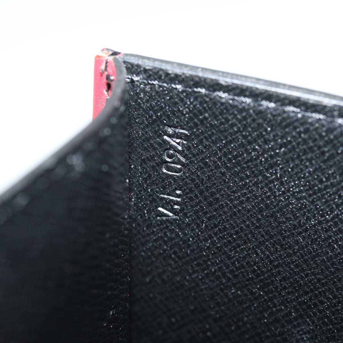 LOUIS VUITTON Epi Montaigne Clutch Bag Red M52657 LV ep4309