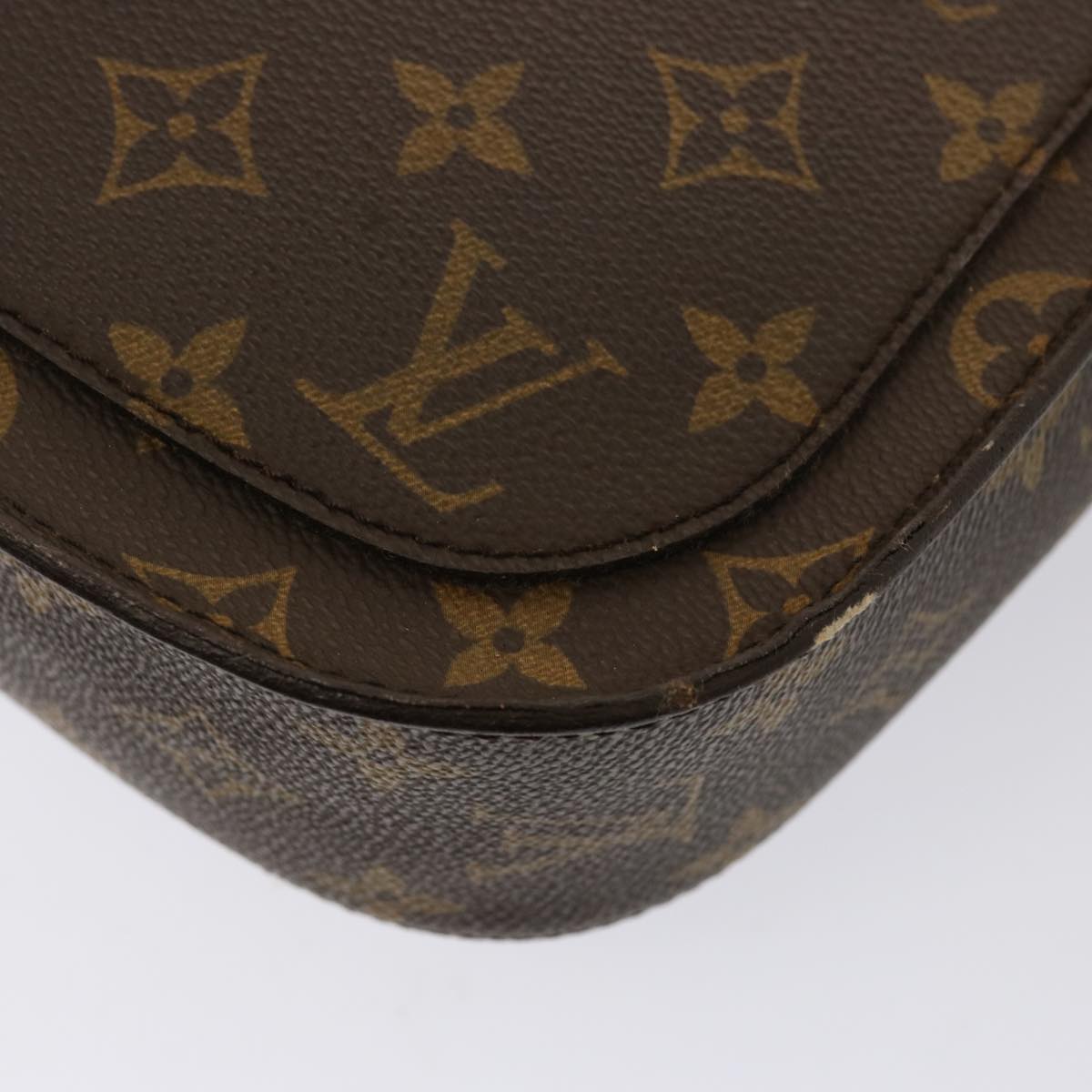 LOUIS VUITTON Monogram Saint Cloud GM Shoulder Bag M51242 LV ep4330