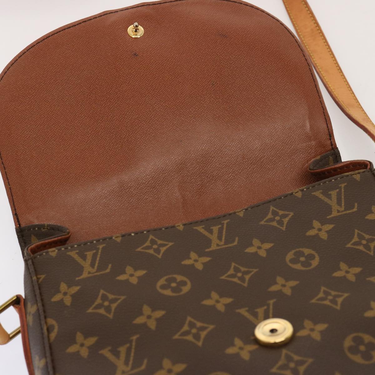 LOUIS VUITTON Monogram Saint Cloud GM Shoulder Bag M51242 LV ep4330
