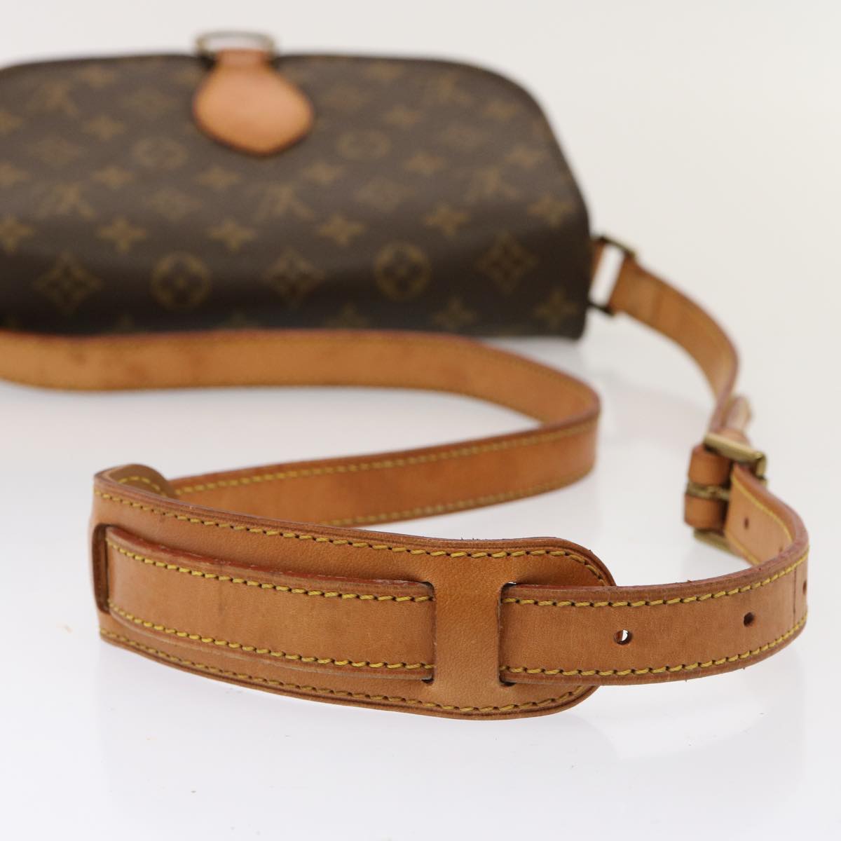LOUIS VUITTON Monogram Saint Cloud GM Shoulder Bag M51242 LV ep4330