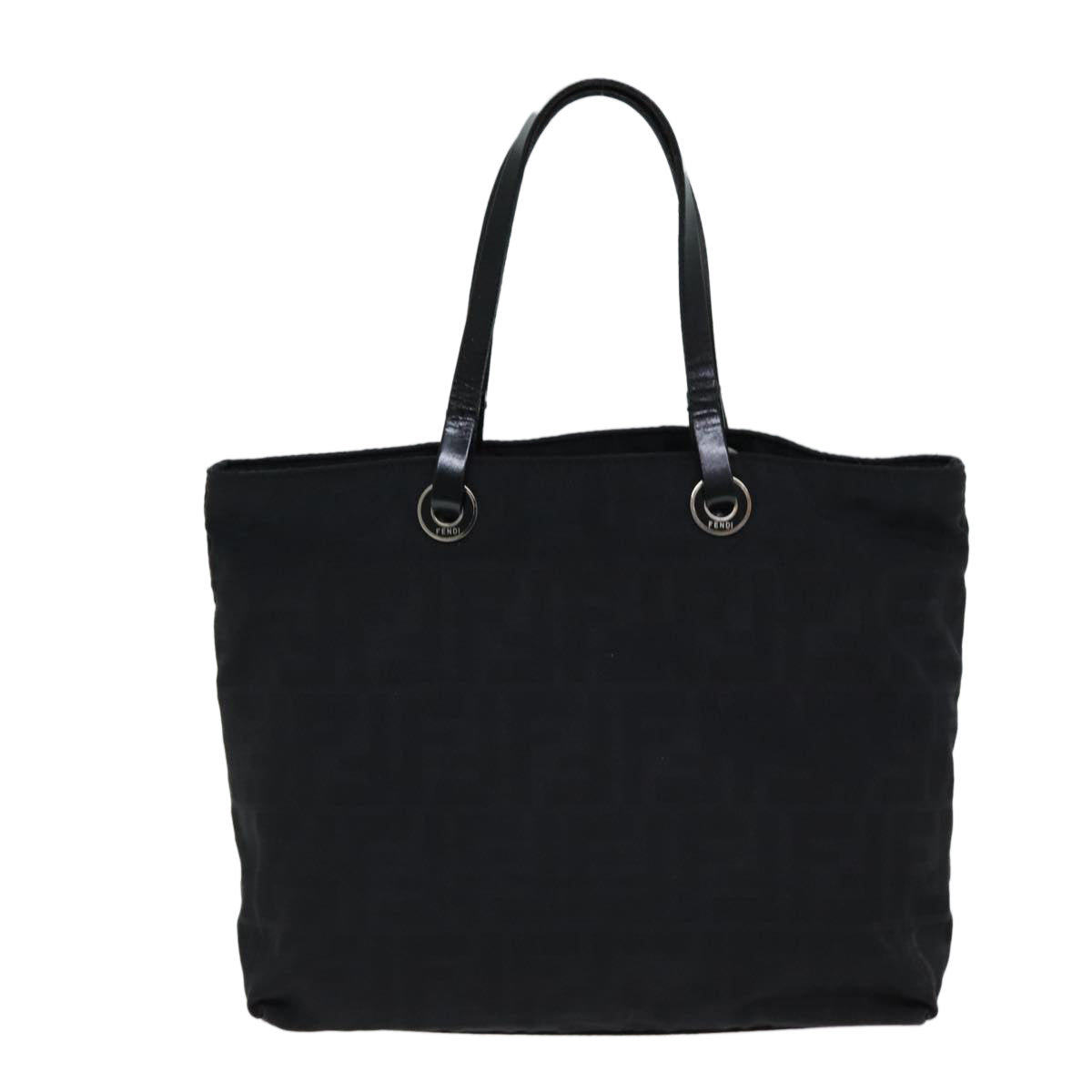 Luxury Fendi Zucca Canvas Hand Bag Blackep4339