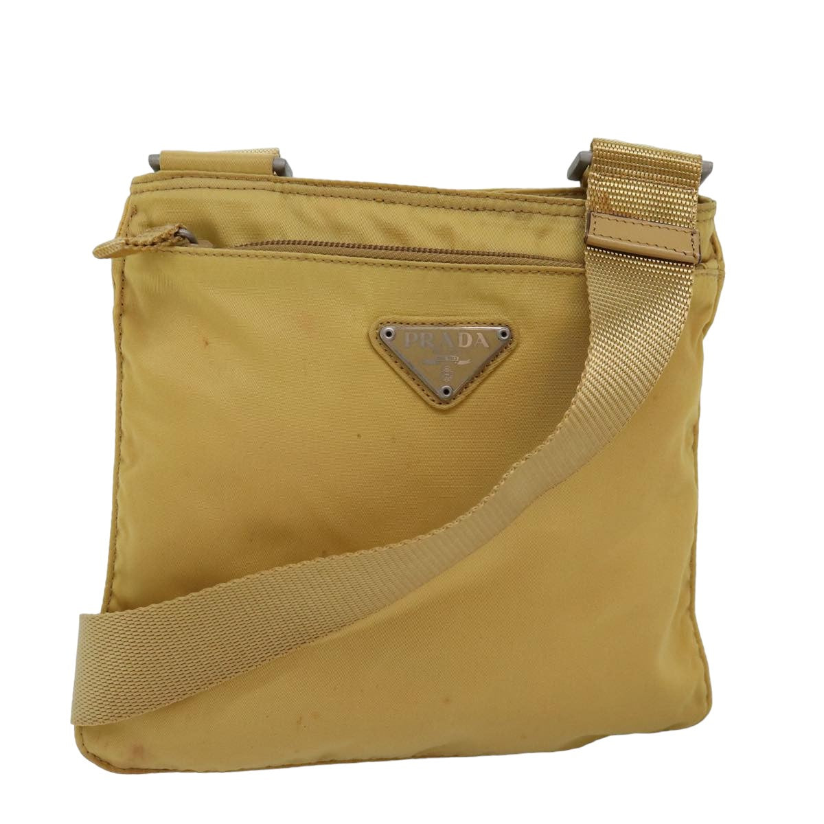Luxury PradaShoulder Bag Nylon Yellow ep4392