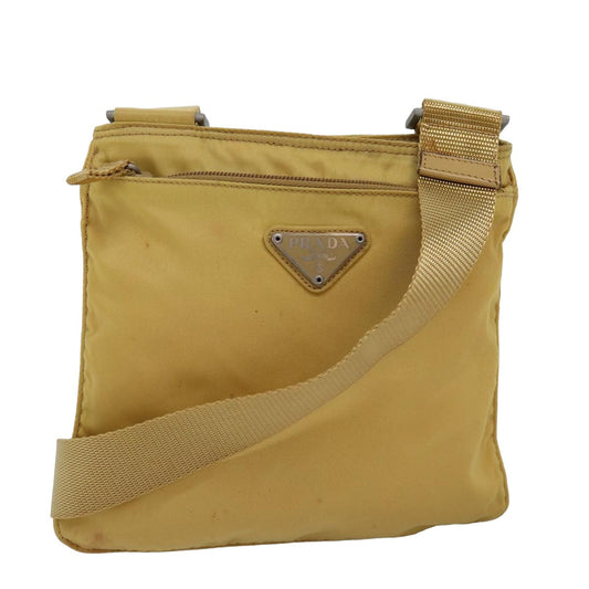 Luxury PradaShoulder Bag Nylon Yellow ep4392