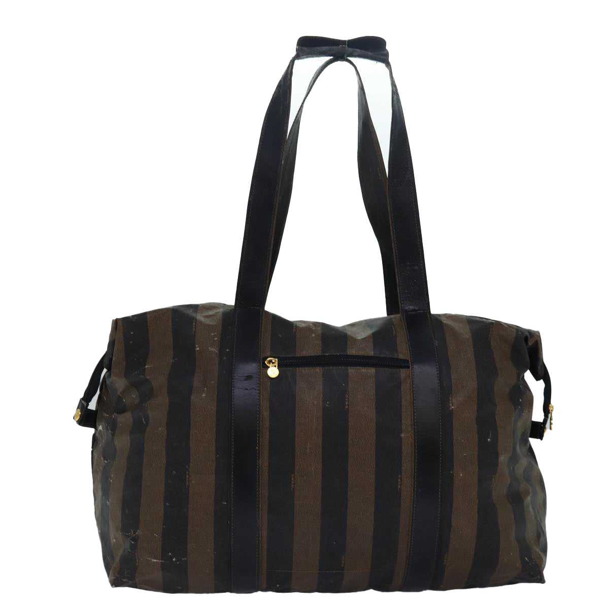 Luxury Fendi Pecan Boston Bag Brown Blackep4396