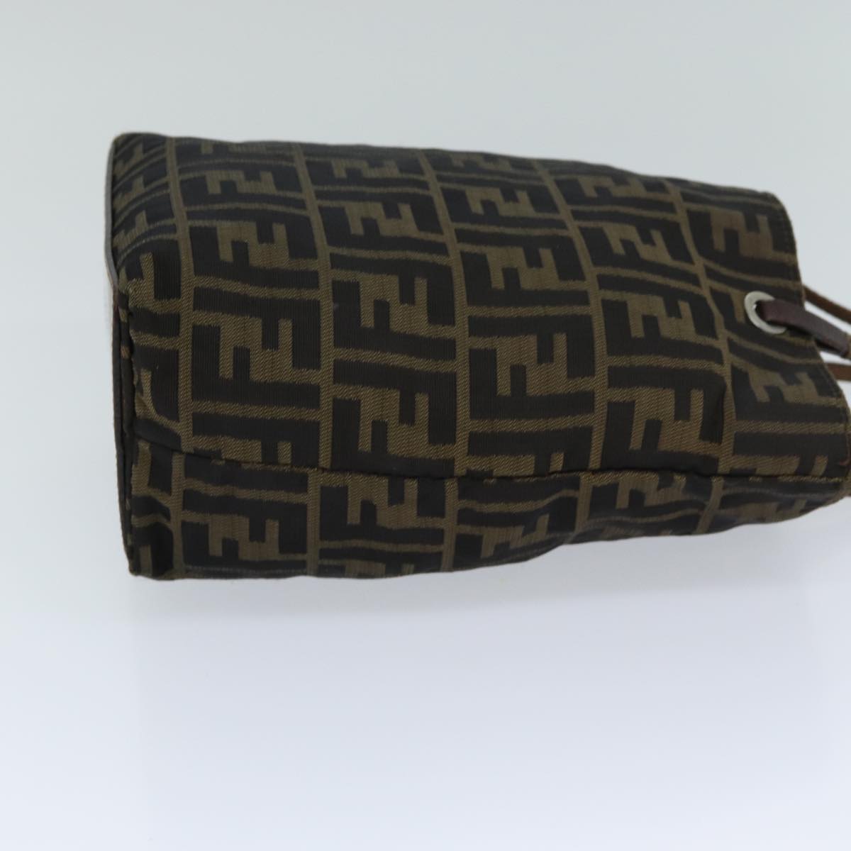 Luxury Fendi Zucca Canvas Hand Bag Black Brownep4416