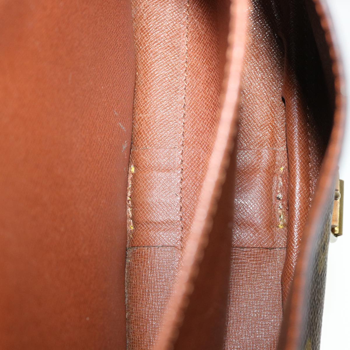 LOUIS VUITTON Monogram Cartouchiere MM Shoulder Bag M51253 LV ep445