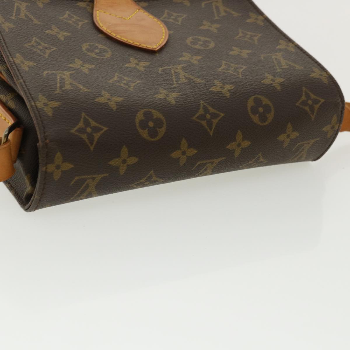 LOUIS VUITTON Monogram Cartouchiere MM Shoulder Bag M51253 LV ep445