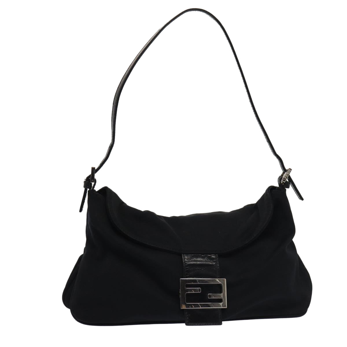 Luxury Fendi Shoulder Bag Nylon Blackep4648