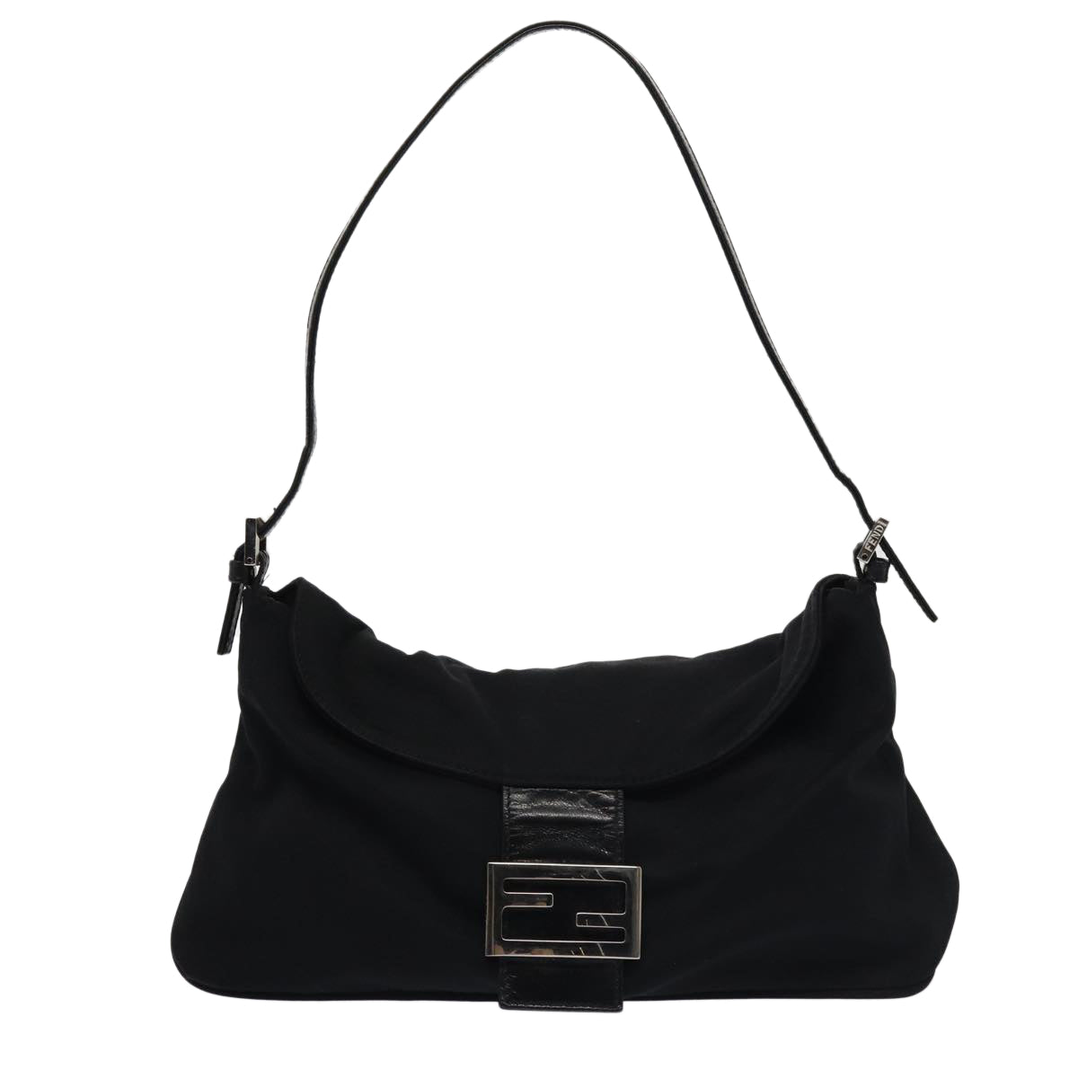 Luxury Fendi Shoulder Bag Nylon Blackep4648