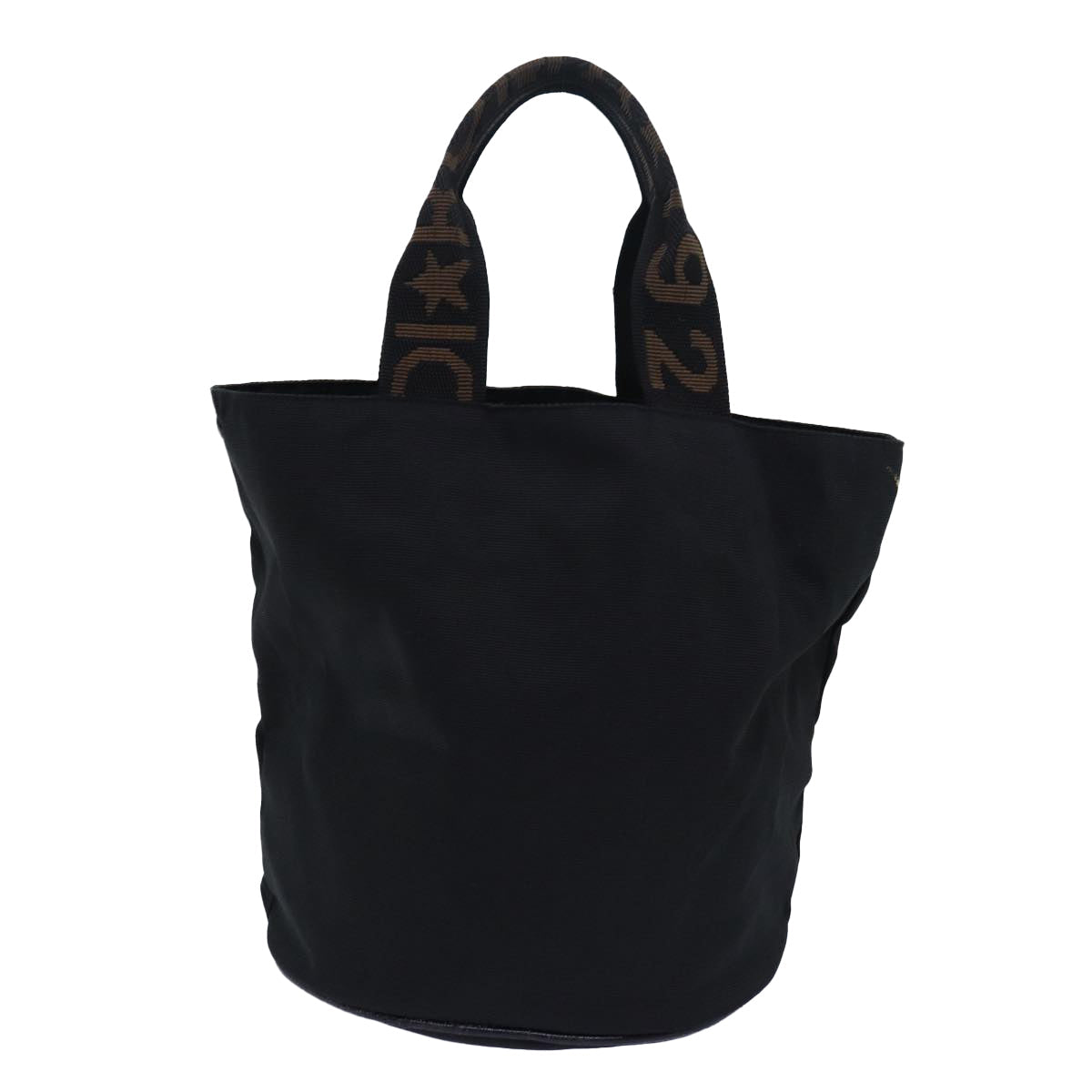 Luxury Fendi Hand Bag Nylon Black Brownep4652