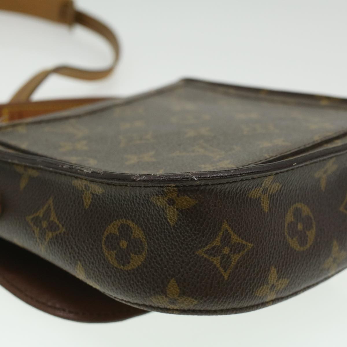 LOUIS VUITTON Monogram Saint Cloud MM Shoulder Bag M51243 LV ep466