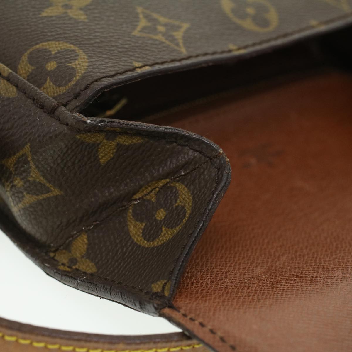 LOUIS VUITTON Monogram Saint Cloud MM Shoulder Bag M51243 LV ep466