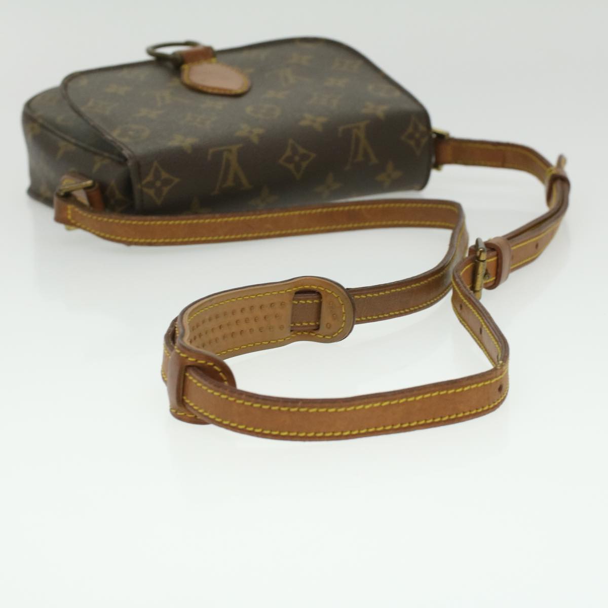 LOUIS VUITTON Monogram Saint Cloud MM Shoulder Bag M51243 LV ep466