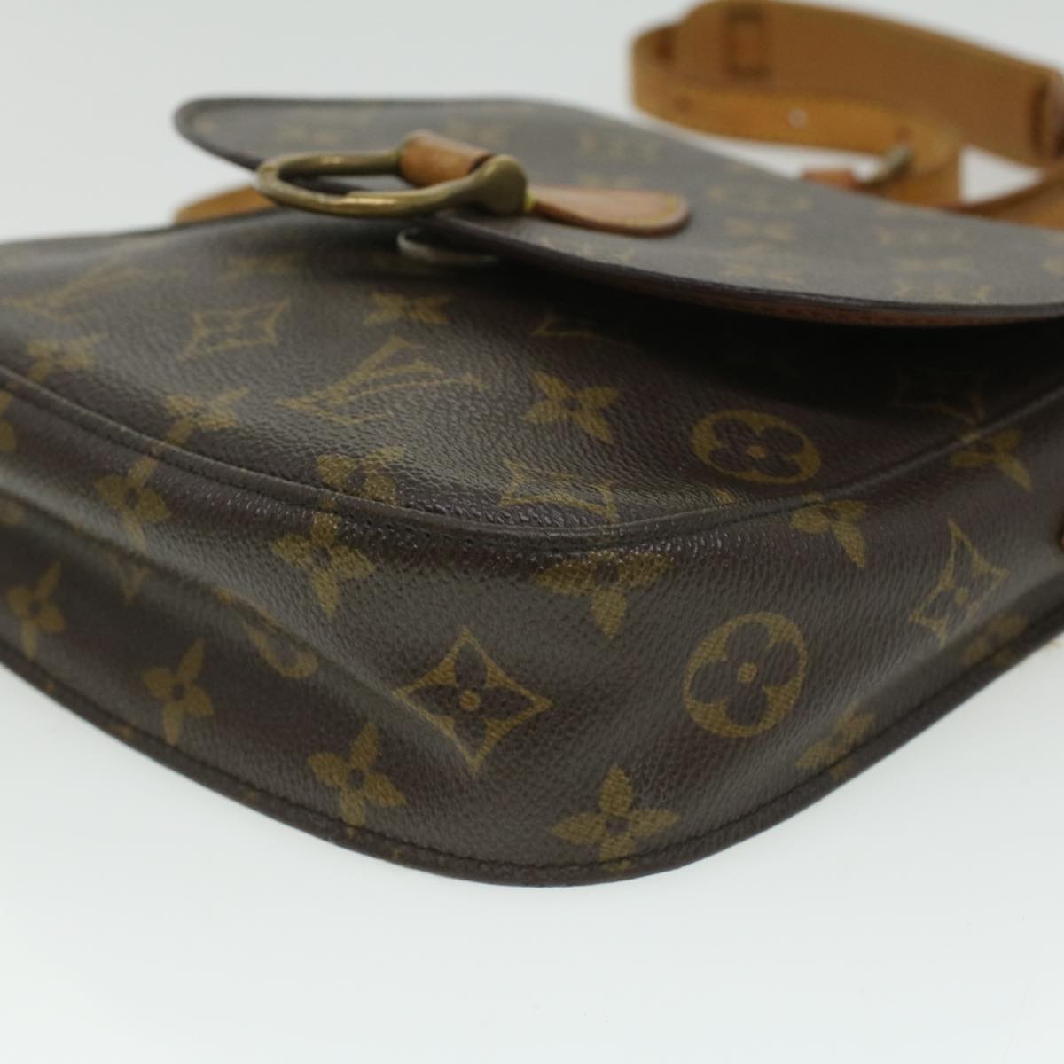 LOUIS VUITTON Monogram Saint Cloud MM Shoulder Bag M51243 LV ep474