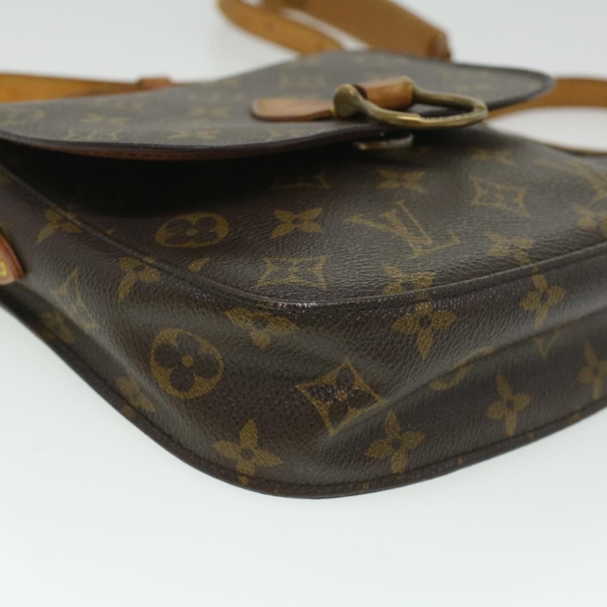LOUIS VUITTON Monogram Saint Cloud MM Shoulder Bag M51243 LV ep474