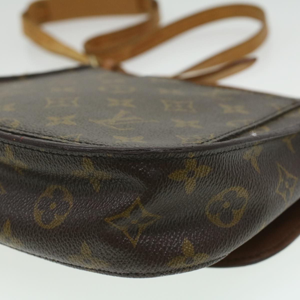 LOUIS VUITTON Monogram Saint Cloud MM Shoulder Bag M51243 LV ep474